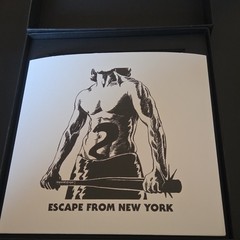 OOP John Carpenter Escape From New York 2022 Blue Splatter Vinyl Box SBR-301