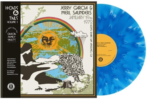 Jerry Garcia & Merl Saunders – Heads & Tails Vol. 1 [New Vinyl LP] Blue, Colored