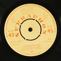 FRED FROHBERG & GERY SCOTT: sixteen tons SUPRAPHON 7″ EP 45 RPM Czech Republic
