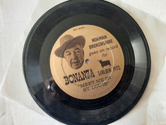 33 1/3 RPM record Bonanza Sirloin Pits