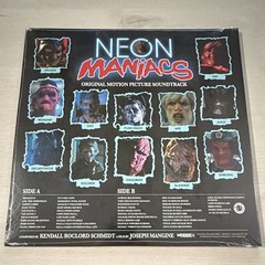 Kendall Roclord Schmidt Neon Maniacs O.S.T. Colored Vinyl LP Terror Vision