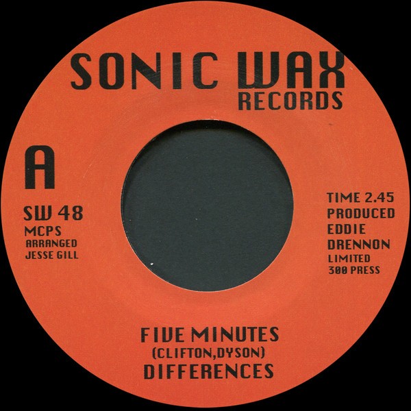 The Differences – Five Minutes (7″) (Mint (M)) – 2546326416