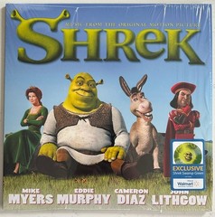SHREK – Music From – Swamp Green Vinyl 1 LP Eddie Murphy Smash Mouth New Sealed