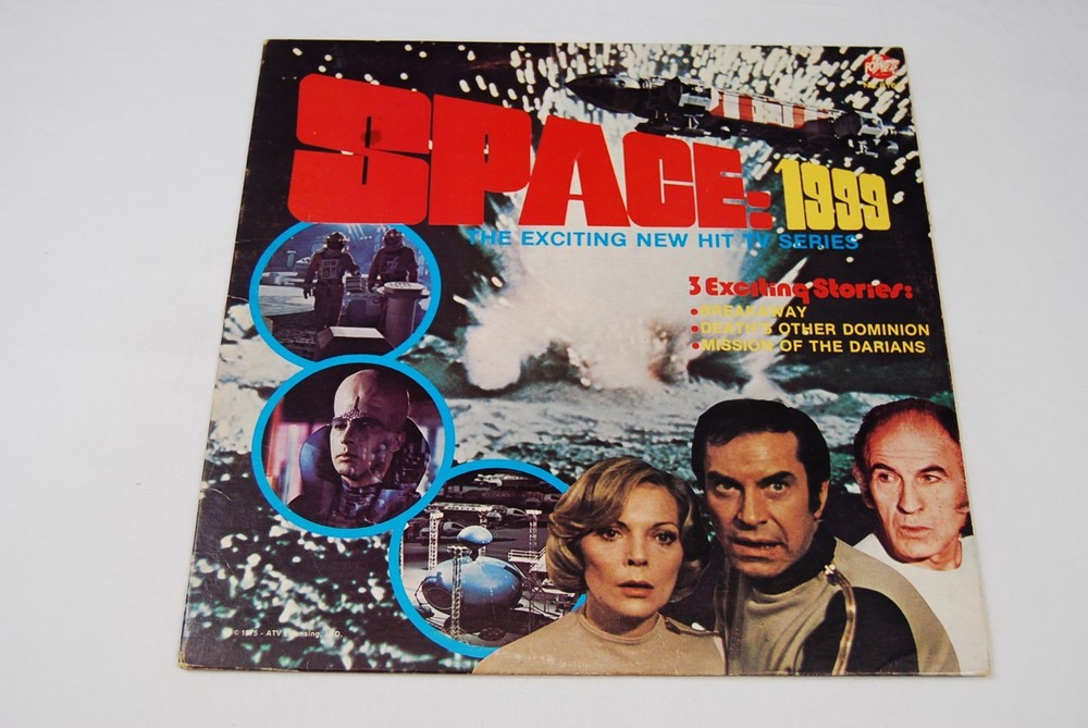 SPACE: 1999 THE EXCITING NEW HIT SERIES – 3 STORIES – Power Records LP VG
