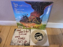 PUP Colored Vinyl LP & Moovalya Colored 7-inch Vinyl Together!