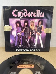 1987 CINDERELLA ” SOMEBODY SAVE ME 45 RPM