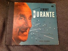JIMMY DURANTE The One And Only 4x 10″ 1944 78 Shellac Album Decca A-442 EX