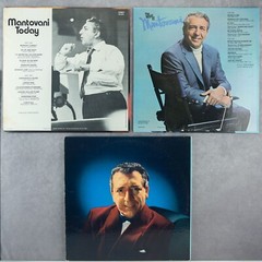 MANTOVANI AND HIS ORCHESTRA 3-RECORD LOT: Today, The World of, All-American