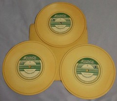 LOT of 6 UNKNOWN RECORDING 7″ Flexi Record Wilcox-Gay Recordio Disc