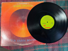 TWO Robin Trower LP’s In City Dreams & For Earth Below Blues Rock 1970’s
