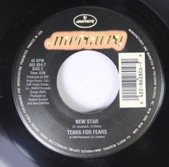 Pop Rock Unplayed 45 Tears For Fears – Goodnight Song / New Star On Mercury
