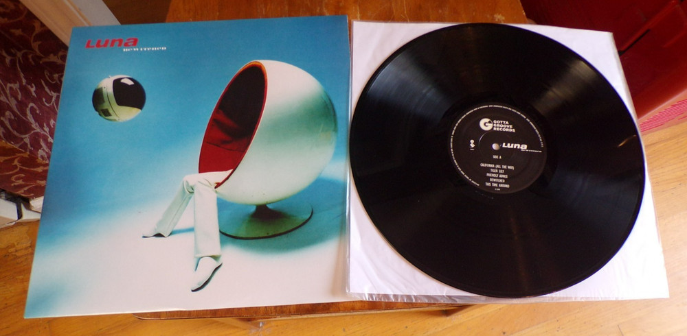 Luna Bewitched 2012 Repress w Black Label Rock LP