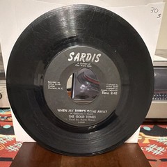 The Gold Tones Christmas Party 7″ 45RPM Black Vinyl Single Sardis Holiday