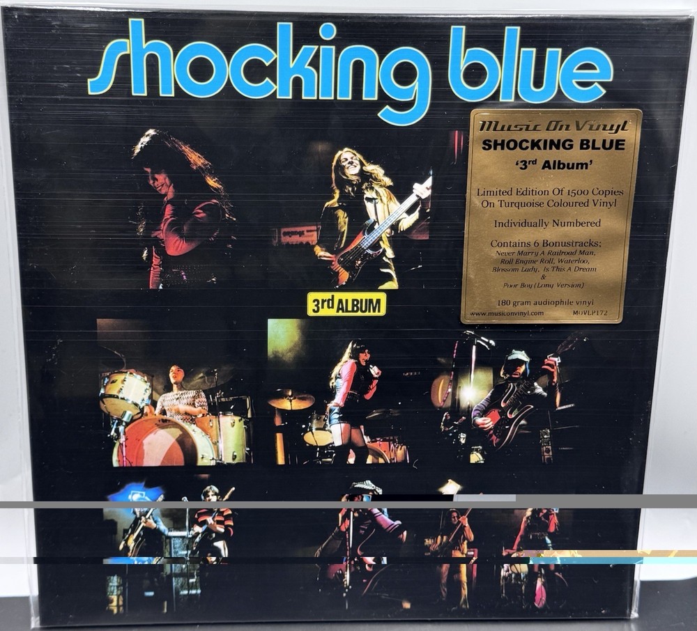 3rd Album by Shocking Blue [ltd gatefold, 180g turquoise vinyl w/ bonus tracks]
