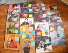 LOT 25 VINYL LP Rock ALBUM, BOB DYLAN, TOM RUSH, BOZ SCAGGS, DAVE MASON ARLO GUT