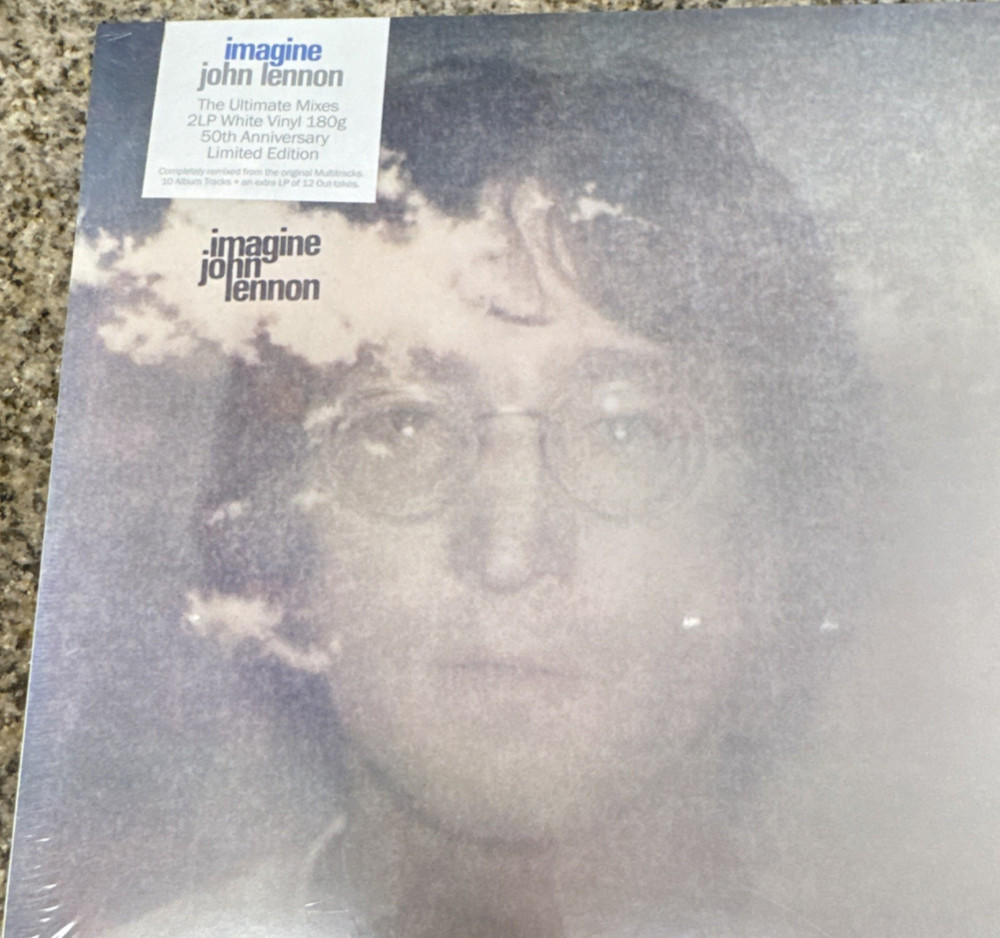John Lennon Imagine Ultimate Mixes 2LP White Vinyl 180g 50th Anniversary