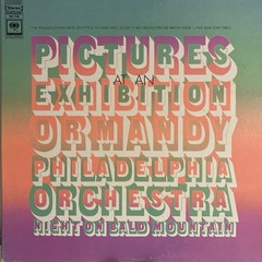 Mussorgsky Pictures At An Exhibition Ormandy Philadelphia Orchestra MS7148 LP