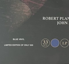 LED ZEPPELIN LIVE IN EUROPE 1969 Limited edition of 500 Copies on BLUE Vinyl NEW