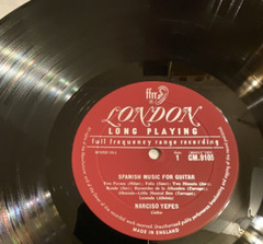 NARCISO YEPES Spanish Music For Guitar UK London Blueback LATIN Acoustic Recital