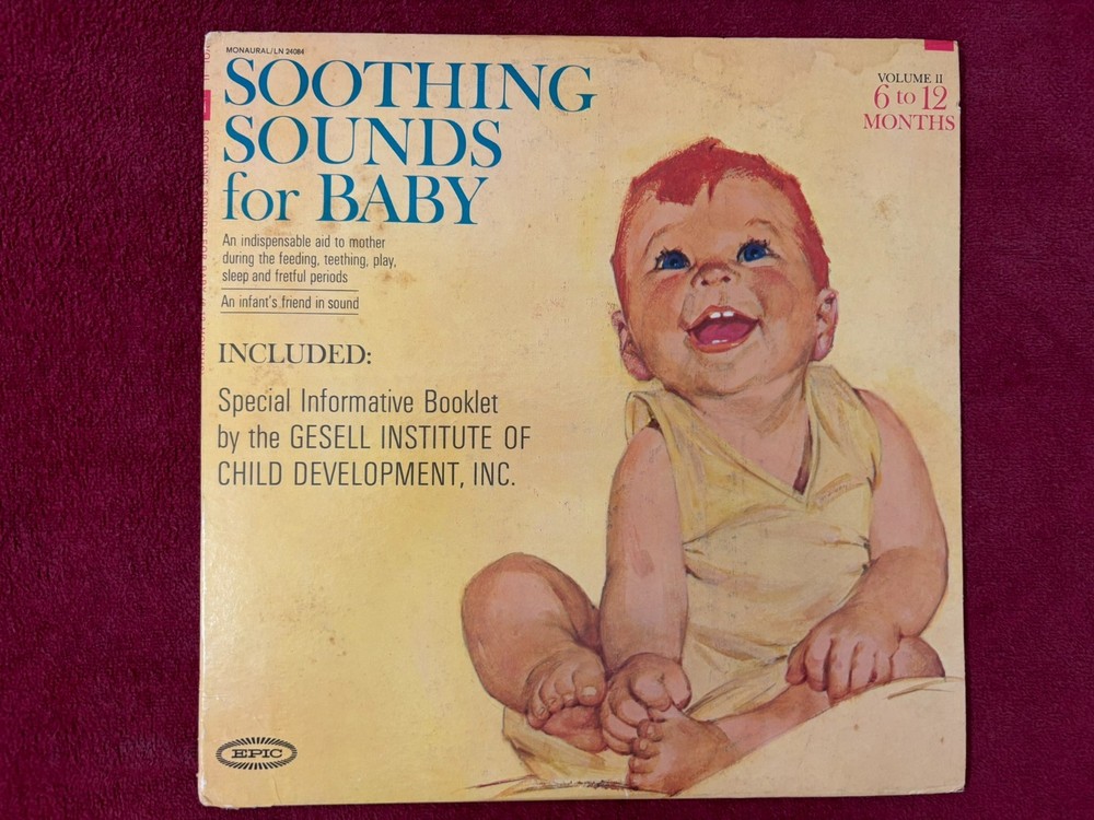 Soothing Sounds for Baby Vol. II Vinyl LP Electronic Music Raymond Scott w/ Book
