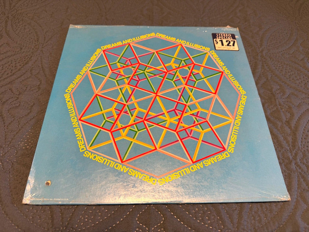 DREAMS AND ILLUSIONS ORIGINAL SEALED”NEVER PLAYED”VINTAGE VINYL RECORD ALBUM
