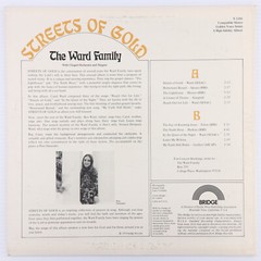 The Ward Family – The Streets of Gold – 1974 Bridge Records Stereo – S 2266 RARE