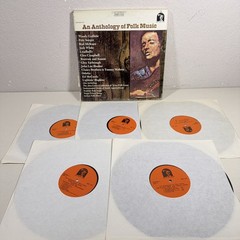 An Anthology of Folk Music 5 LP Box Set Sine Qua Non SQN 102 Stereo VG+ Vinyl