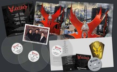 WARLORD – RISING OUT OF THE ASHES, 2017 EU CLEAR vinyl 3LP + CD, 100 COPIES! NEW