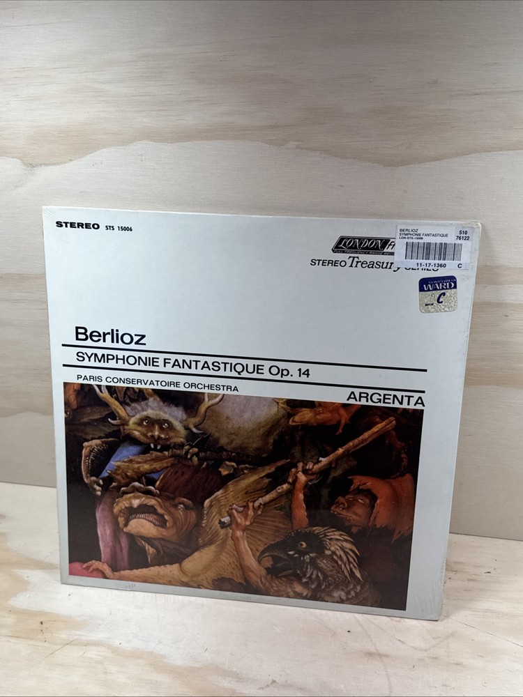 NEW Berlioz Symphonie Fantastique Op. 14 Argenta London STS 15006 Stereo LP