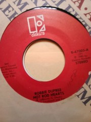 Robbie Dupree, Hot Rod Hearts ~ 1980 Elektra 45 +sleeve