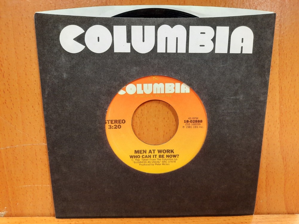45 / Men At Work / 1982 / Who Can It Be Now? / Anyone For Tennis