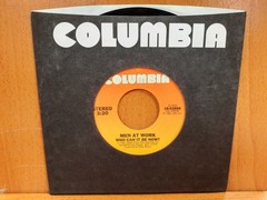 45 / Men At Work / 1982 / Who Can It Be Now? / Anyone For Tennis