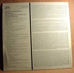 Rare Prague National Museum Mechanical Musical Instruments Mint/NM Lp 1966