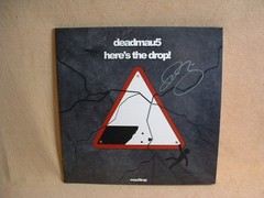 2020 deadma5 “here’s the drop!” Signed 2x Mint Vinyl LP Clear w/ Black Smoke