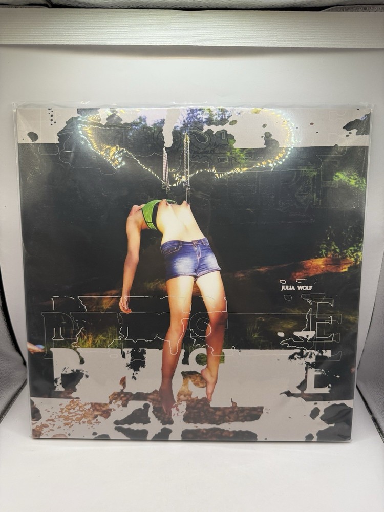 Julia Wolf Pressure Clear/Red Splatter Vinyl LP Limited Edition D2C Excellent