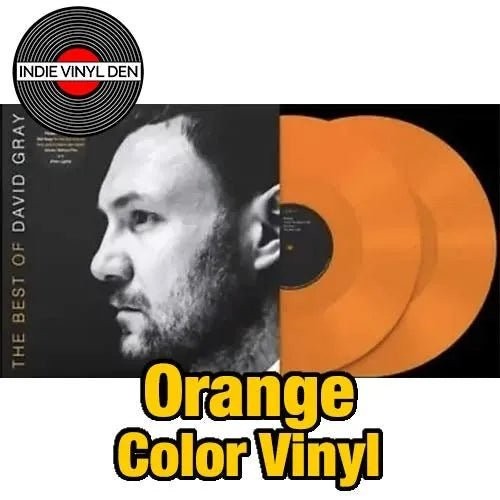 David Gray – The Best of David Gray – Orange Color Vinyl Record