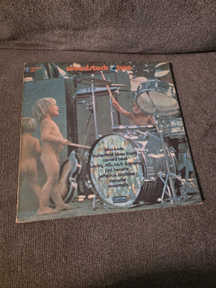 Various – Woodstock Two 2xLP Record 1971 Cotillion Rock Folk Stereo 33 RPM