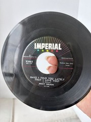 Ricky Nelson Be-Bop Baby Have I Told You Lately 45 RPM Imperial X5463 VG