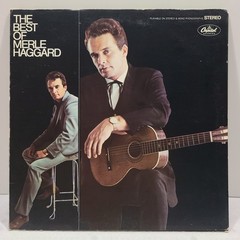 The Best of Merle Haggard LP Capitol 1972 VG+ Vinyl Orange Label Reissue Unipac