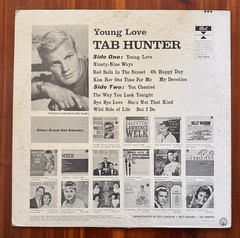 Tab Hunter Young Love 1961 LP Dot Records DLP 25370
