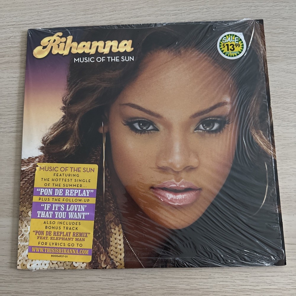 Rihanna – Music Of The Sun 2005 Def Jam Recordings Double Vinyl 2xLP