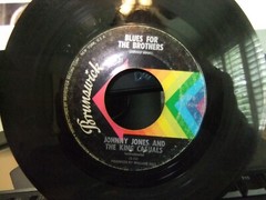 JOHNNY JONES KING CASUALS SOUL POPPIN/BLUES FOR THE BROTHERS BRUNSWICK RECORDS