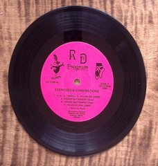 UNKNOWN ARTISTS EXERCISES & COMBINATIONS RD PROGRAM RECORDS VINYL 45 84-11
