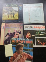 Vintage Vinyl LP Lot (5) – Bluegrass, Gospel, Jazz & Rock: Stanley Bros, Johnny