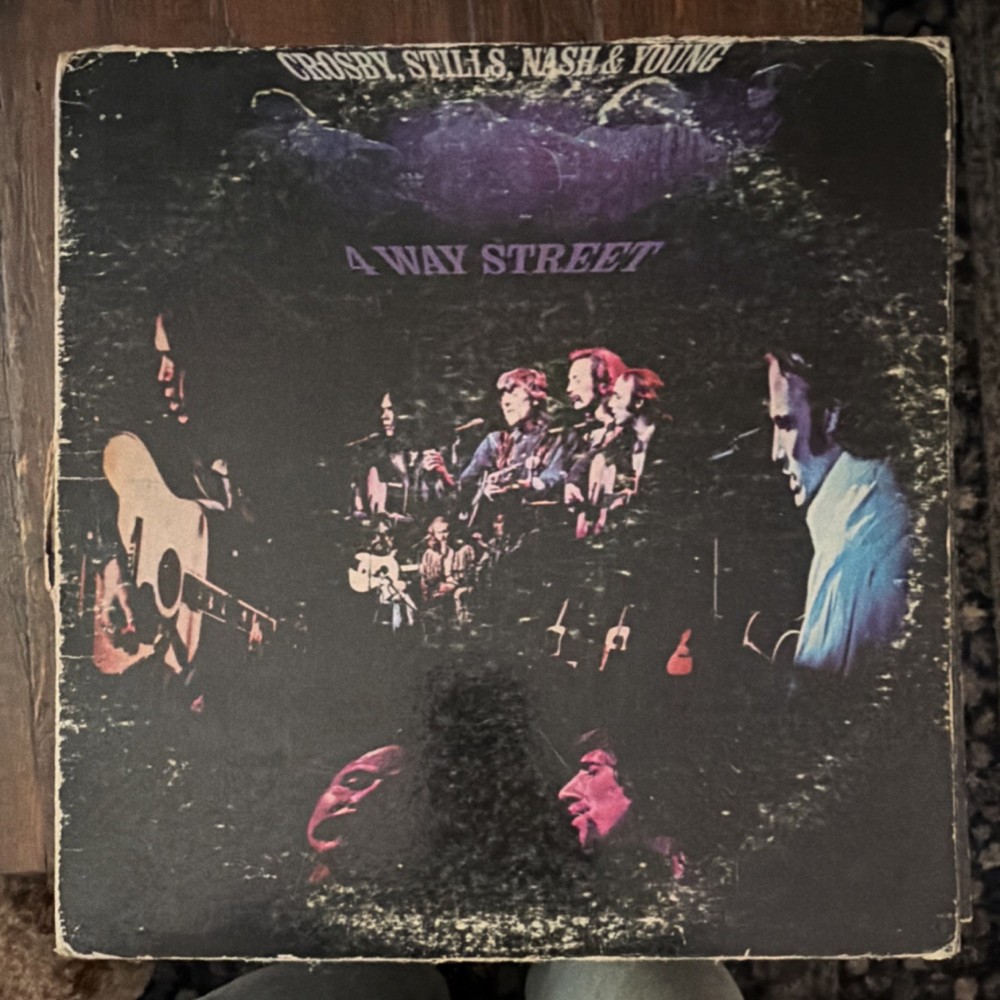 Crosby, Stills, Nash & Young 4 Way Street Vinyl LP Record Album