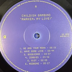 Childish Gambino Awaken, My Love! Black Vinyl LP Glassnote Soul Funk 2016