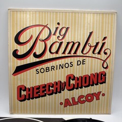 Cheech and Chong Big Bambu 1972 LP 12″ Record Album Vinyl BSK 3251 No Paper
