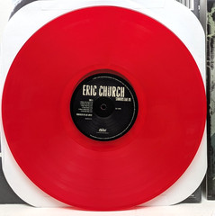 Eric Church – Sinners Like Me & Carolina LP Lot Colored Vinyl Red Yellow Records
