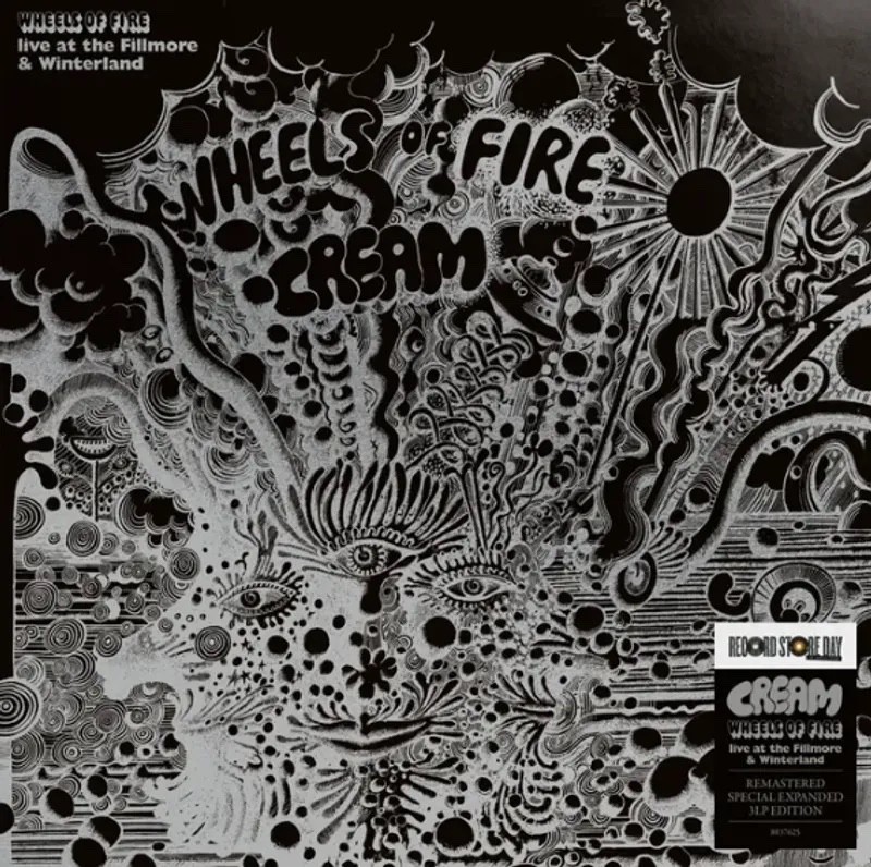 (RSD26) Cream – Wheels Of Fire: Live Att The Fillmore & Winterland (Color 3LP)