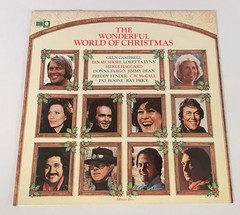 THE WONDERFUL WORLD OF CHRISTMAS VARIOUS ARTIST LP 12″ VINYL RECORD XMAS HOLIDAY